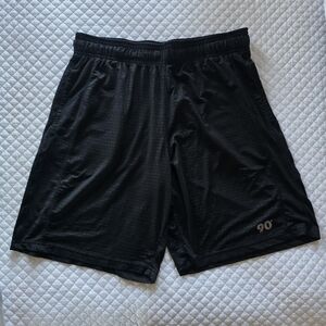 90 Degree By Reflex Men's Black Athletic Shorts